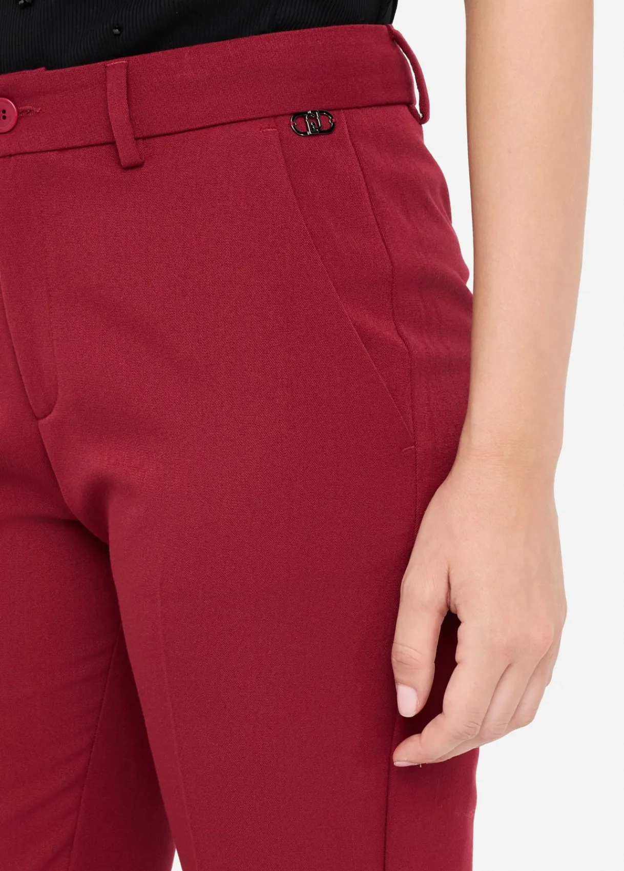 Liu Jo Pantalon chino coupe slim|Femme Pantalons