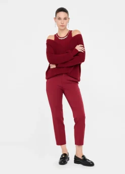 Liu Jo Pantalon chino coupe slim|Femme Pantalons