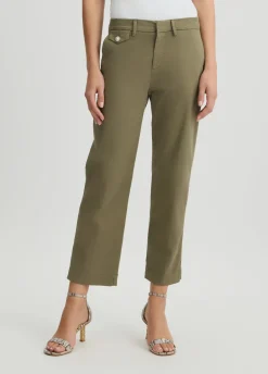 Liu Jo Pantalon chino cropped|Femme Pantalons