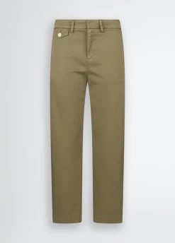Liu Jo Pantalon chino cropped|Femme Pantalons
