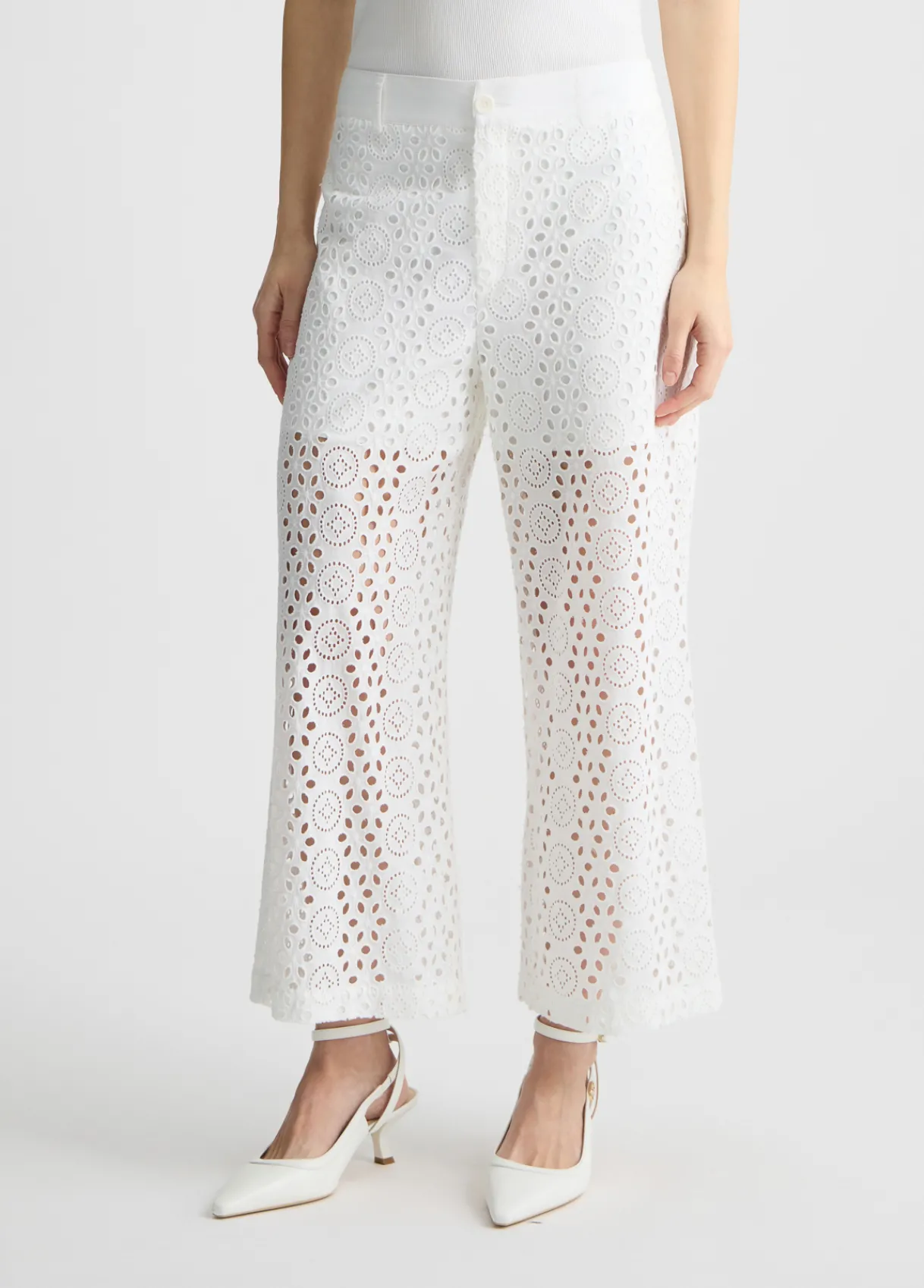 Liu Jo Pantalon croisé Sangallo|Femme Pantalons