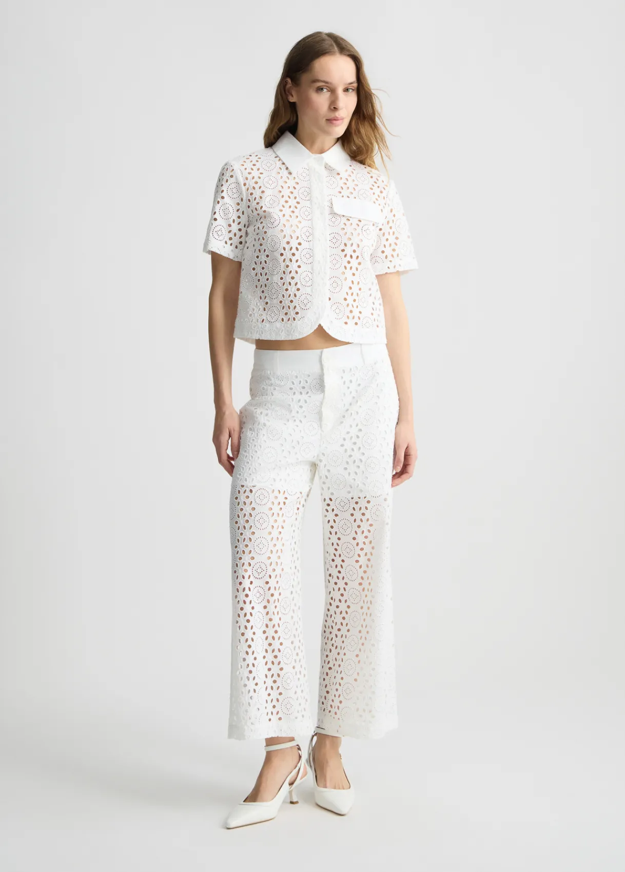 Liu Jo Pantalon croisé Sangallo|Femme Pantalons