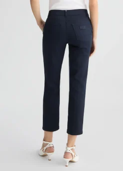 Liu Jo Pantalon cropped à taille haute|Femme Pantalons