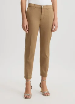 Liu Jo Pantalon cropped à taille haute|Femme Pantalons