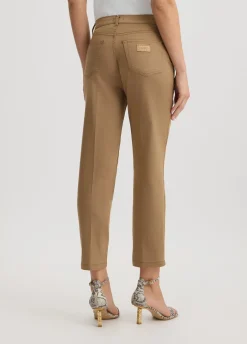 Liu Jo Pantalon cropped à taille haute|Femme Pantalons