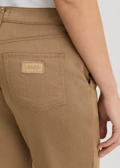 Liu Jo Pantalon cropped à taille haute|Femme Pantalons