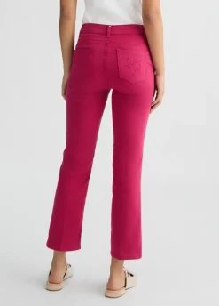 Liu Jo Pantalon cropped à taille haute|Femme Pantalons