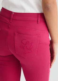 Liu Jo Pantalon cropped à taille haute|Femme Pantalons