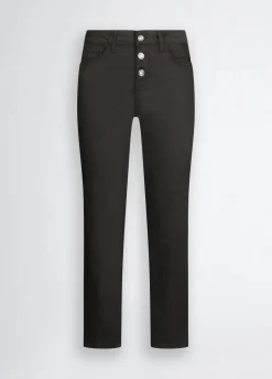 Liu Jo Pantalon cropped à taille haute|Femme Pantalons
