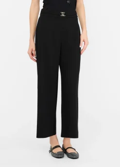 Liu Jo Pantalon cropped avec ceinture|Femme Pantalons