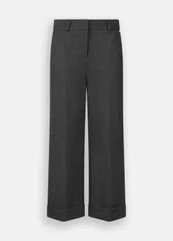 Liu Jo Pantalon cropped avec pli|Femme Pantalons
