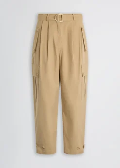Liu Jo Pantalon cropped cargo|Femme Pantalons