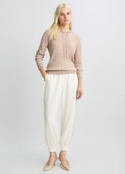 Liu Jo Pantalon de jogging avec paillettes|Femme Vêtements De Sport|Pantalons