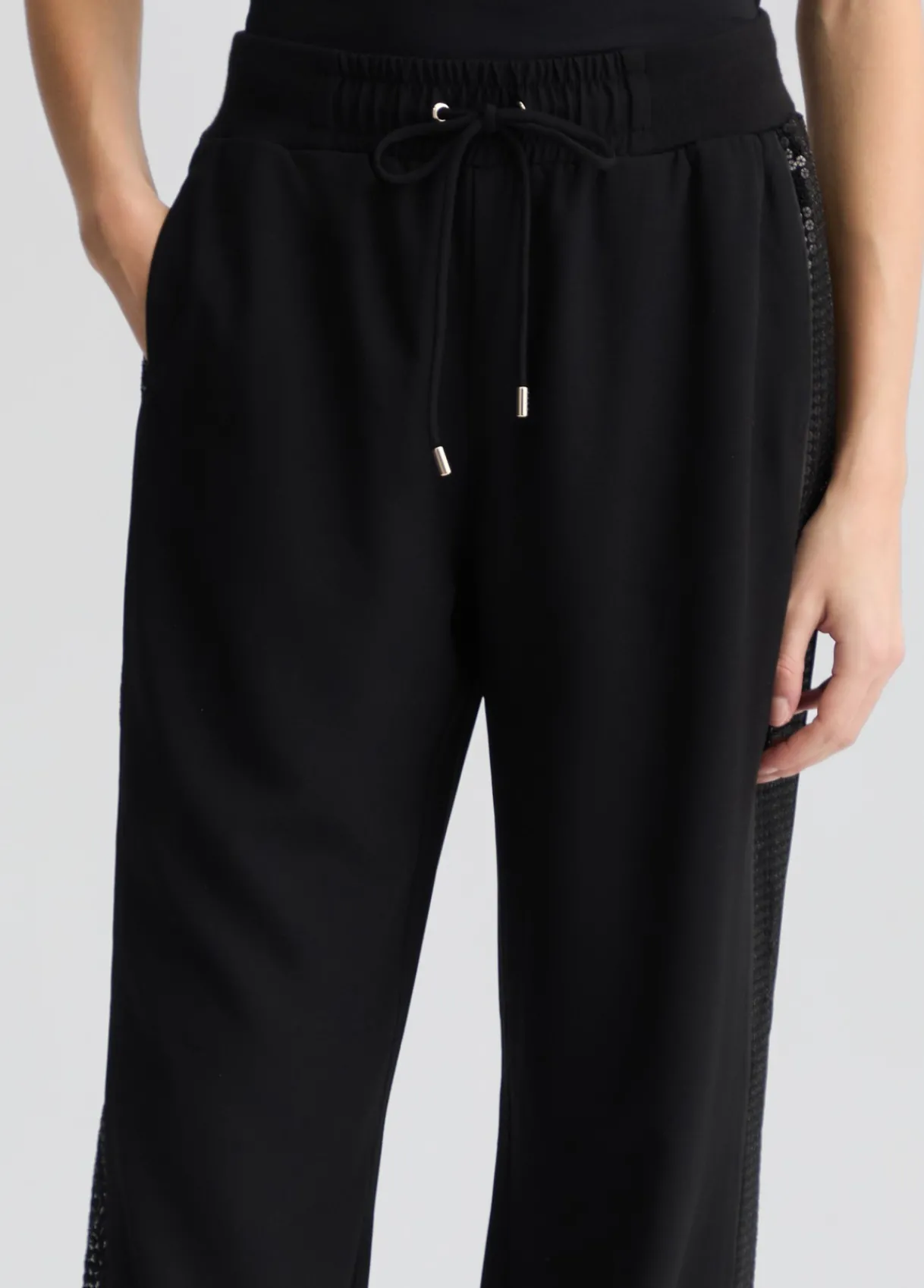 Liu Jo Pantalon de jogging avec paillettes|Femme Vêtements De Sport|Pantalons