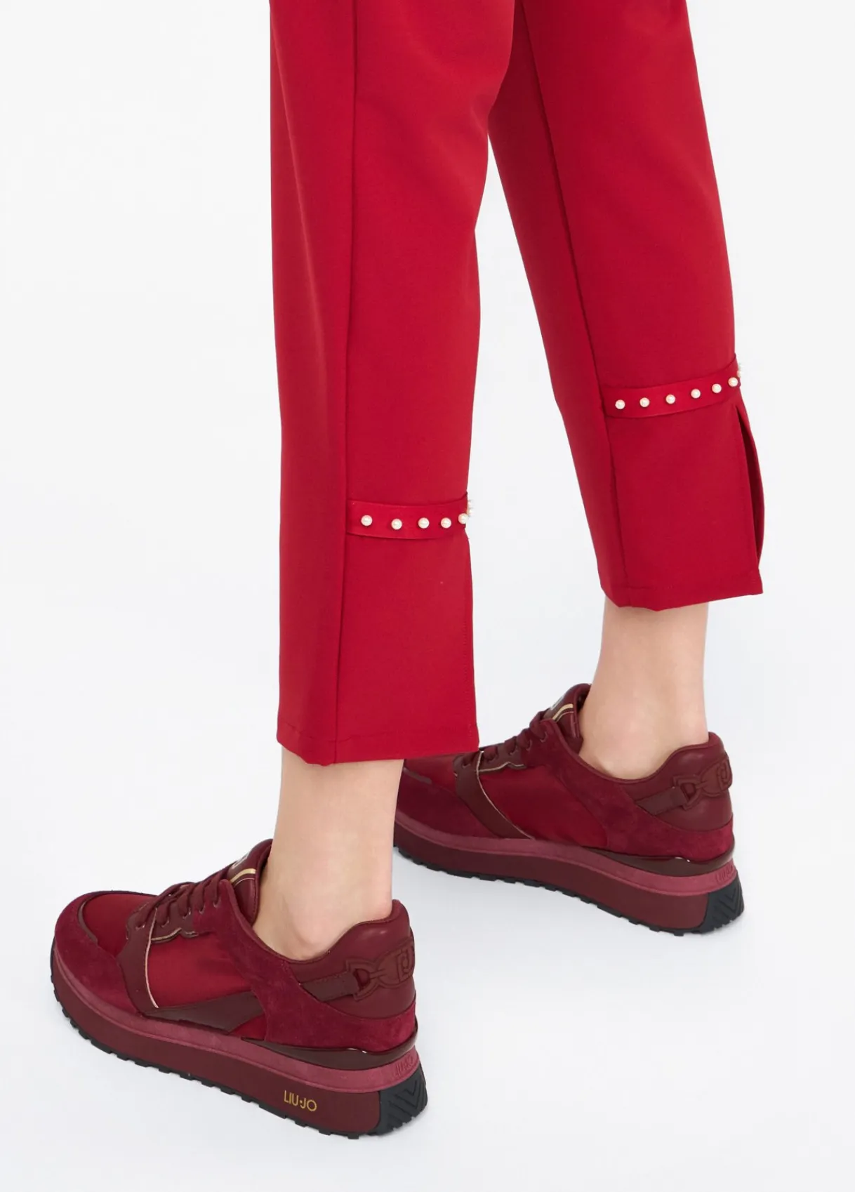 Liu Jo Pantalon de jogging avec cordon de serrage|Femme Vêtements De Sport|Pantalons