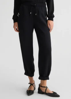 Liu Jo Pantalon de jogging cropped|Femme Vêtements De Sport|Pantalons