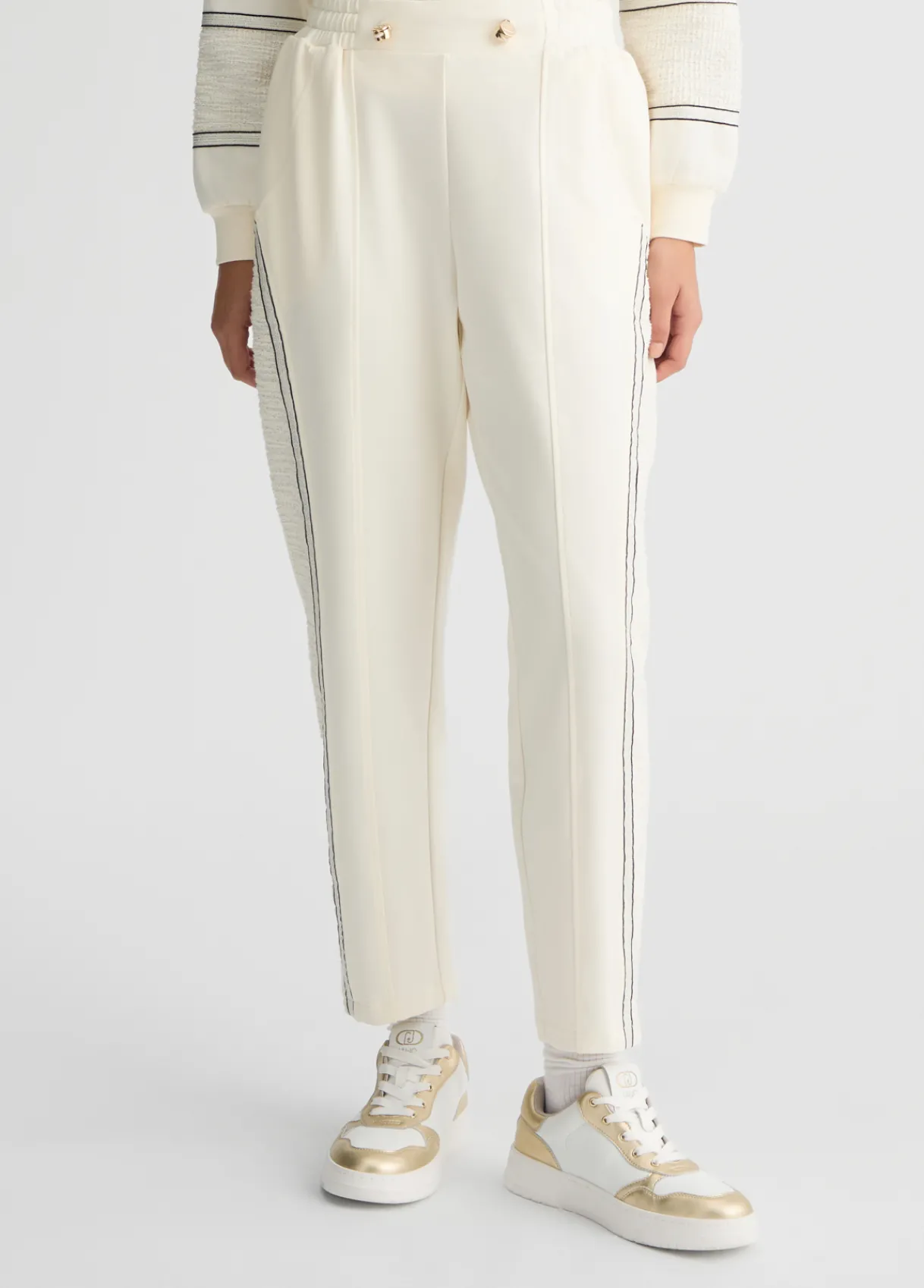 Liu Jo Pantalon de jogging en jersey|Femme Vêtements De Sport|Pantalons