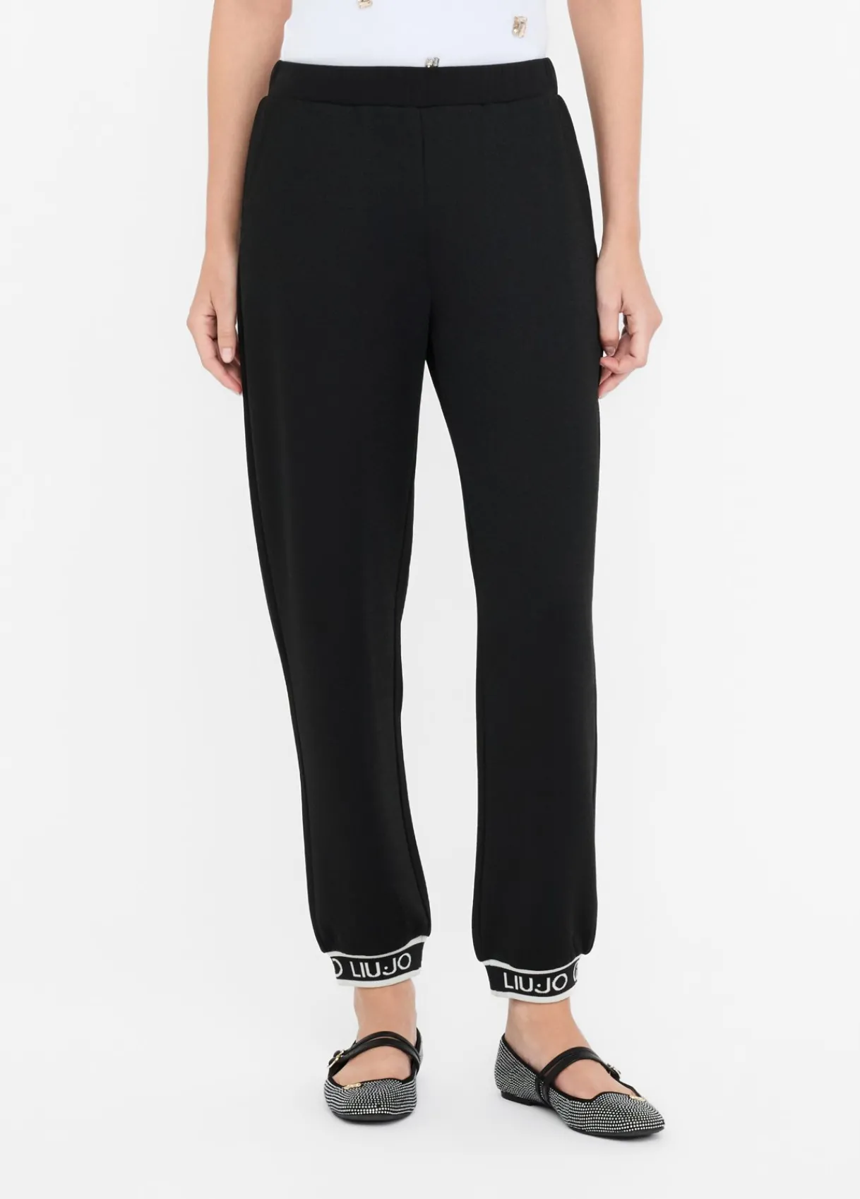 Liu Jo Pantalon de jogging en Lurex®|Femme Vêtements De Sport|Pantalons