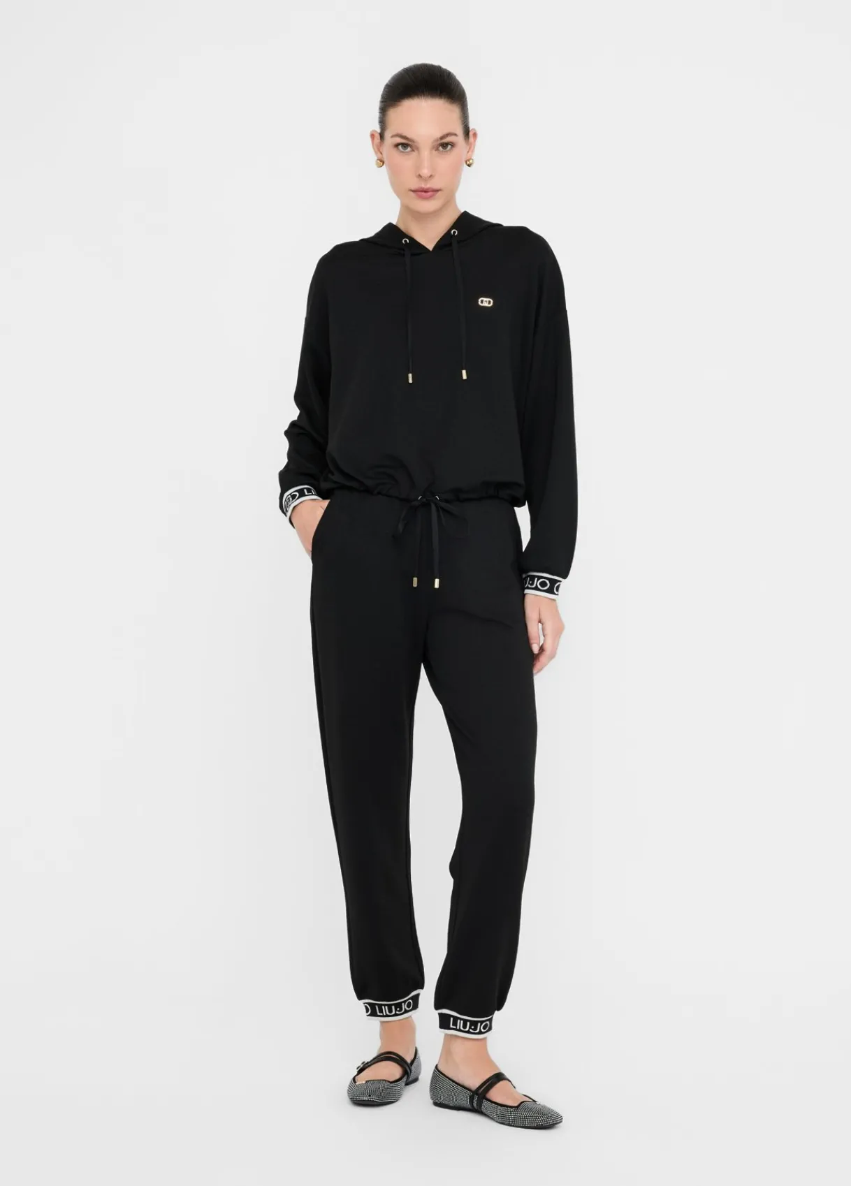 Liu Jo Pantalon de jogging en Lurex®|Femme Vêtements De Sport|Pantalons