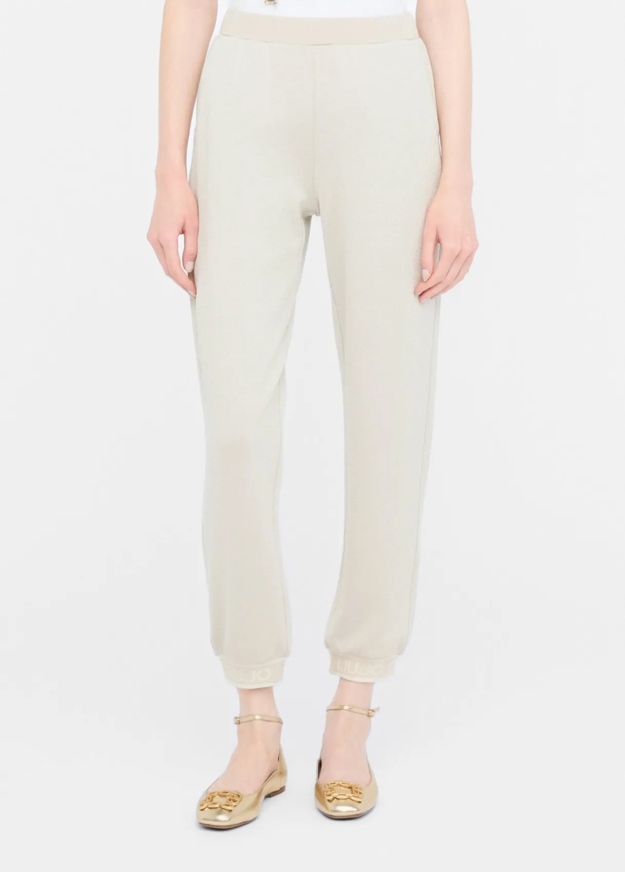 Liu Jo Pantalon de jogging en Lurex®|Femme Vêtements De Sport|Pantalons