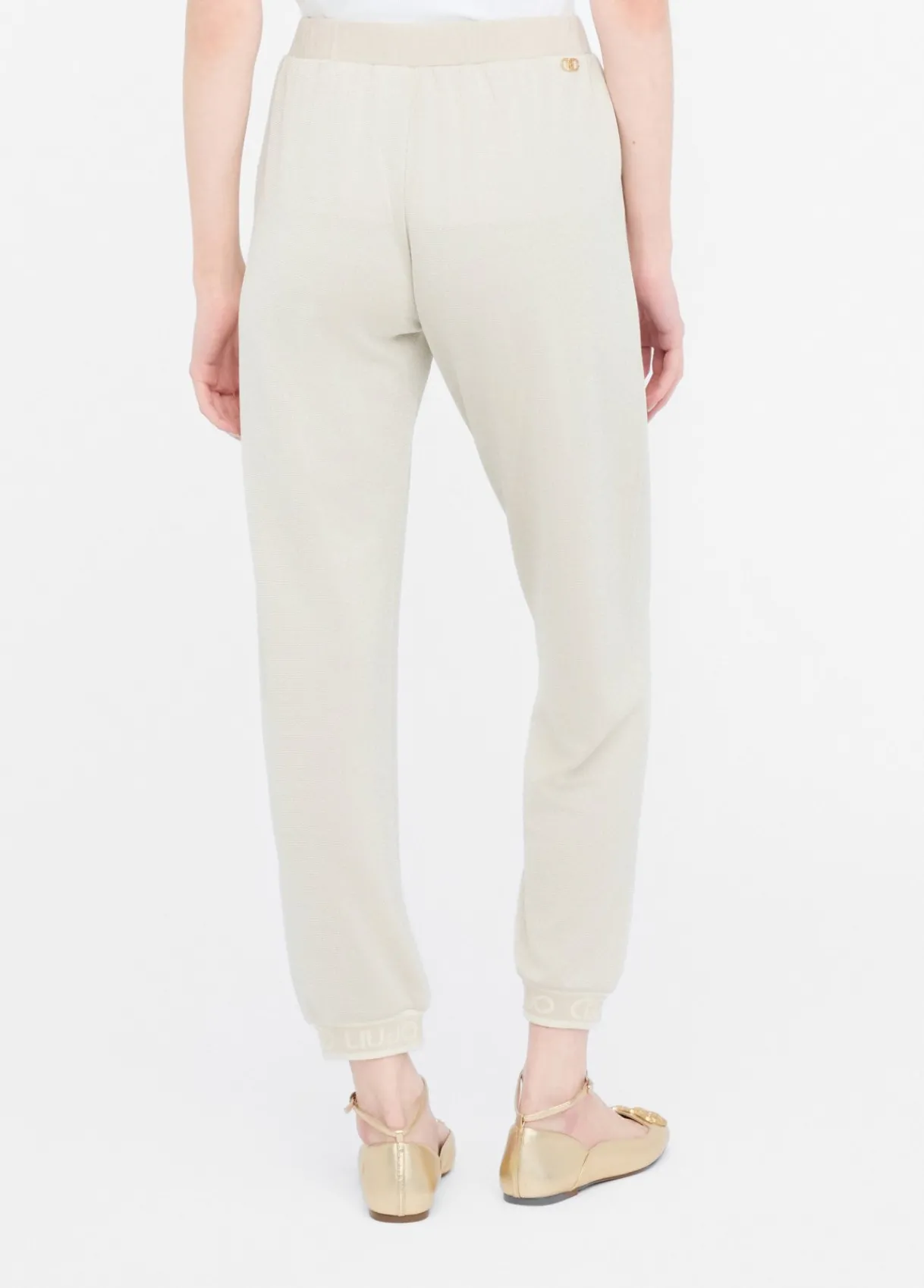 Liu Jo Pantalon de jogging en Lurex®|Femme Vêtements De Sport|Pantalons
