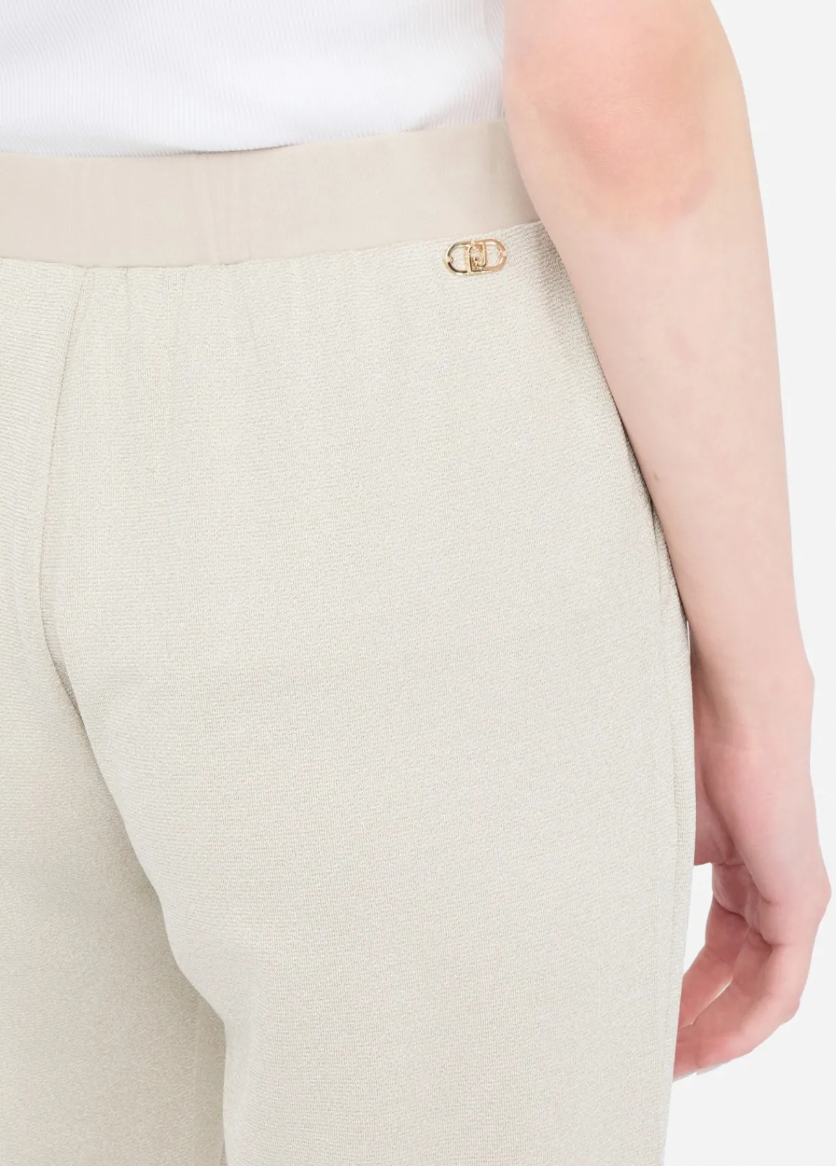 Liu Jo Pantalon de jogging en Lurex®|Femme Vêtements De Sport|Pantalons