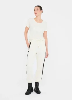 Liu Jo Pantalon de jogging en molleton avec dentelle|Femme Vêtements De Sport|Pantalons