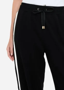 Liu Jo Pantalon de jogging en molleton avec dentelle|Femme Vêtements De Sport|Pantalons