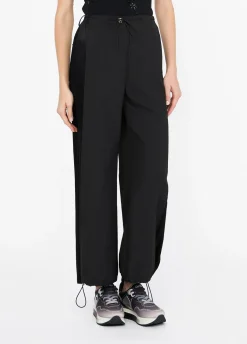 Liu Jo Pantalon de jogging en nylon et satin|Femme Vêtements De Sport|Pantalons