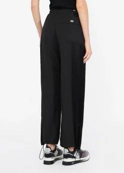 Liu Jo Pantalon de jogging en nylon et satin|Femme Vêtements De Sport|Pantalons