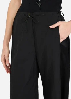 Liu Jo Pantalon de jogging en nylon et satin|Femme Vêtements De Sport|Pantalons