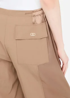 Liu Jo Pantalon de jogging en nylon et satin|Femme Vêtements De Sport|Pantalons