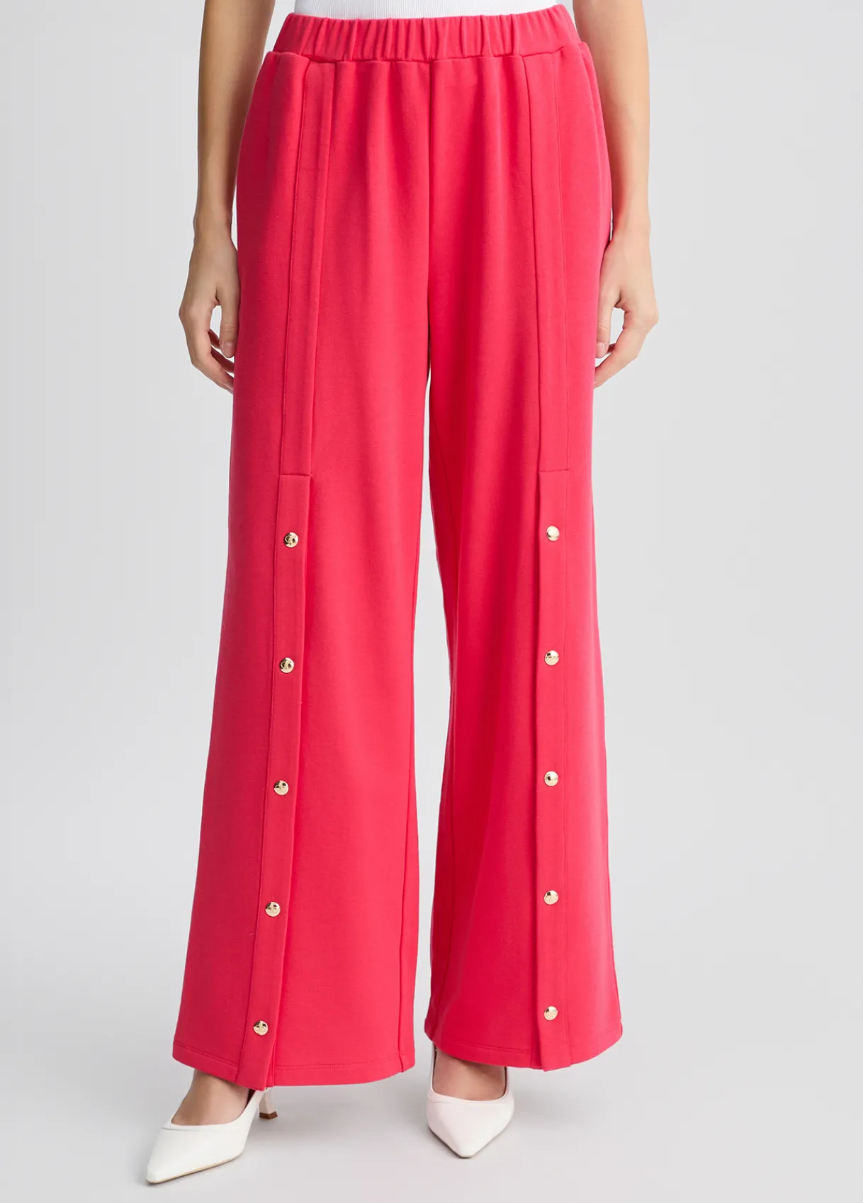 Liu Jo Pantalon de survêtement avec boutons|Femme Vêtements De Sport|Pantalons