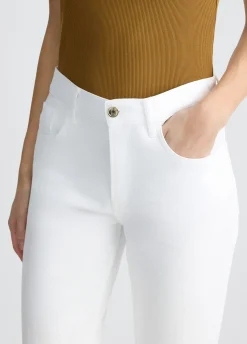 Liu Jo Pantalon droit avec broderie en crochet|Femme Pantalons