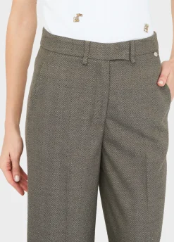 Liu Jo Pantalon droit avec pli|Femme Pantalons