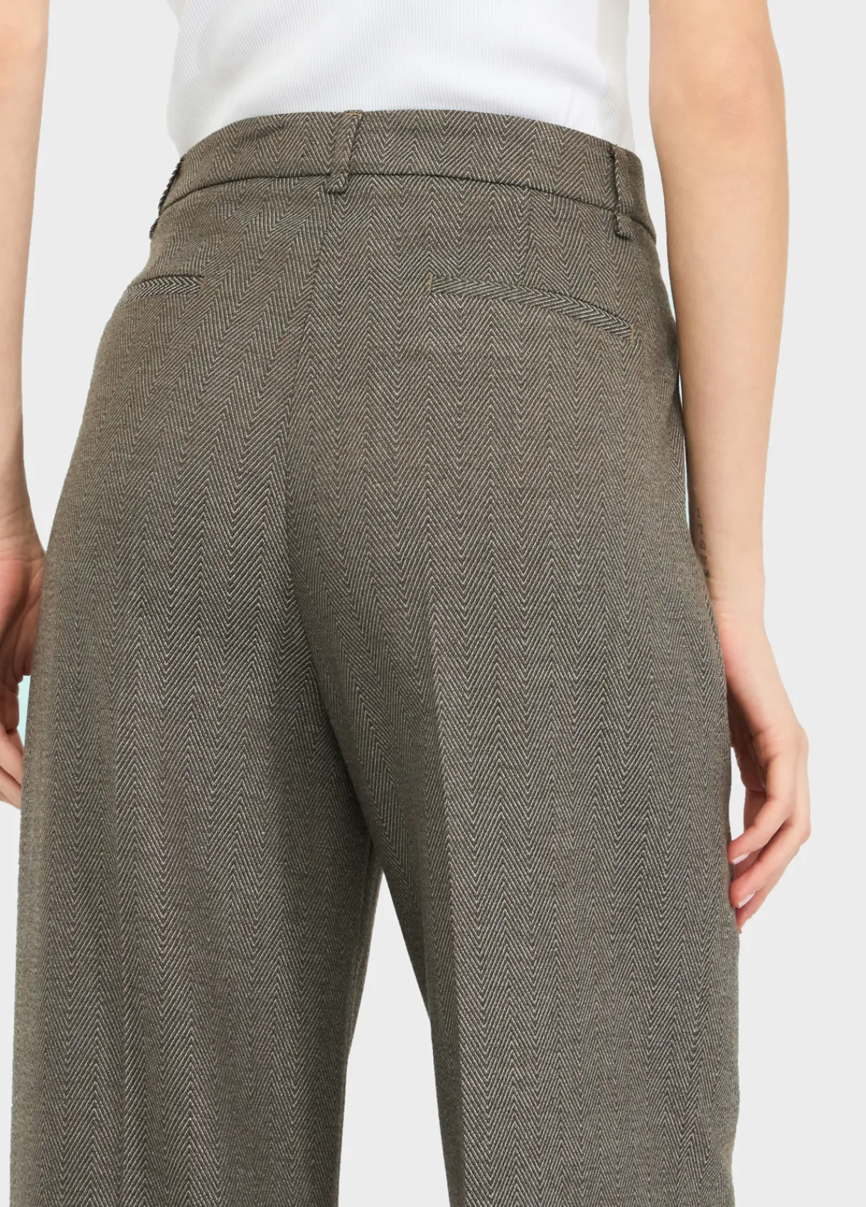 Liu Jo Pantalon droit avec pli|Femme Pantalons