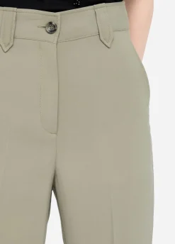 Liu Jo Pantalon droit en gabardine|Femme Pantalons