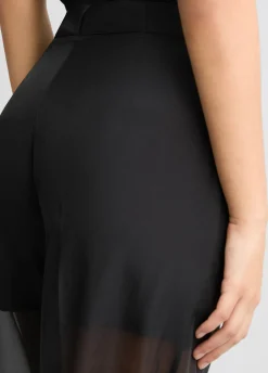 Liu Jo Pantalon droit en organza|Femme Pantalons|Tailleurs