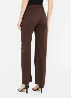 Liu Jo Pantalon droit en popeline|Femme Pantalons