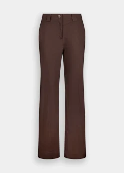 Liu Jo Pantalon droit en popeline|Femme Pantalons