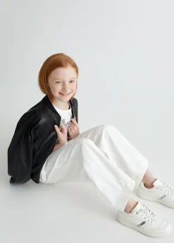 Liu Jo Pantalon en coton|Enfant Pantalons & Jupes