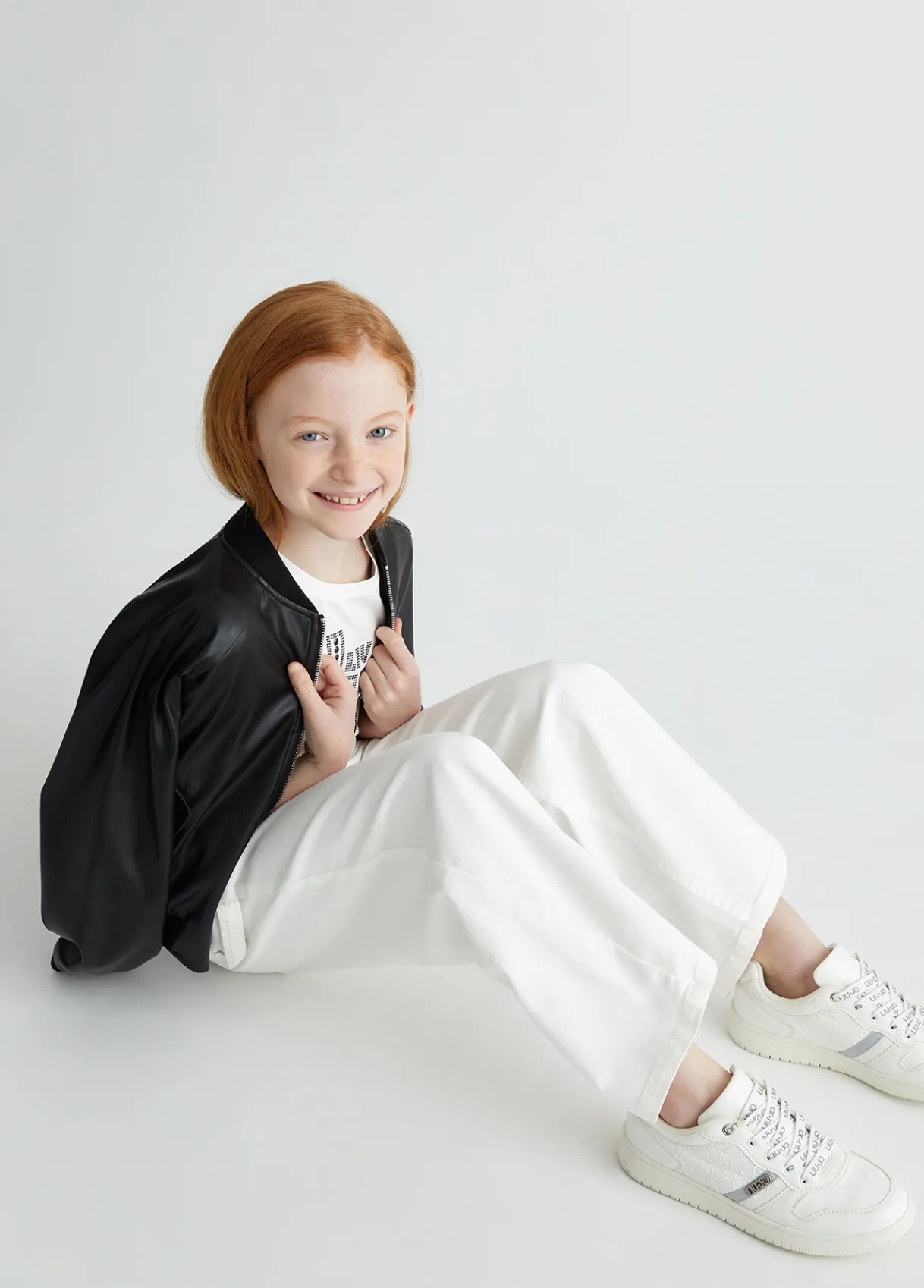 Liu Jo Pantalon en coton|Enfant Pantalons & Jupes