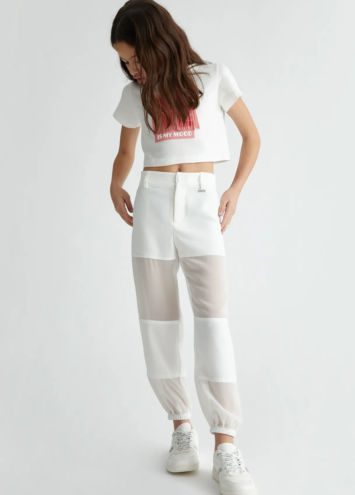 Liu Jo Pantalon en crêpe|Enfant Pantalons & Jupes