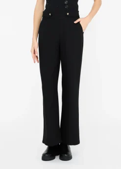 Liu Jo Pantalon en crêpe cady|Femme Vêtements De Sport|Pantalons