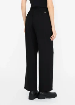 Liu Jo Pantalon en crêpe cady|Femme Vêtements De Sport|Pantalons