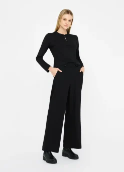 Liu Jo Pantalon en crêpe cady|Femme Vêtements De Sport|Pantalons