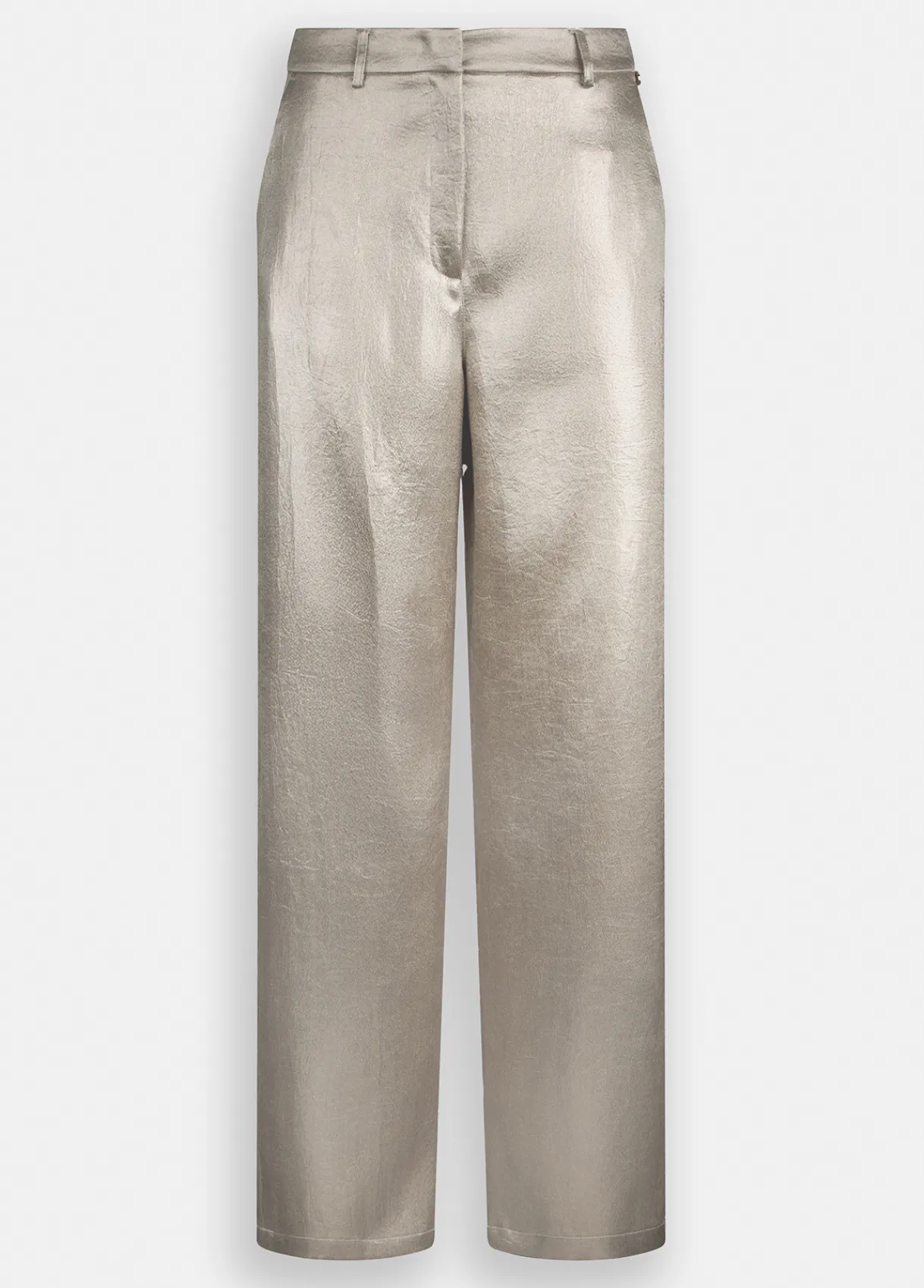 Liu Jo Pantalon en crêpe lamé|Femme Pantalons