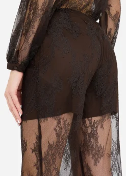 Liu Jo Pantalon en dentelle douce|Femme Pantalons