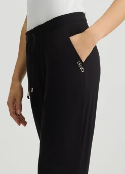 Liu Jo Pantalon en jersey|Femme Mode Plage|Pantalons