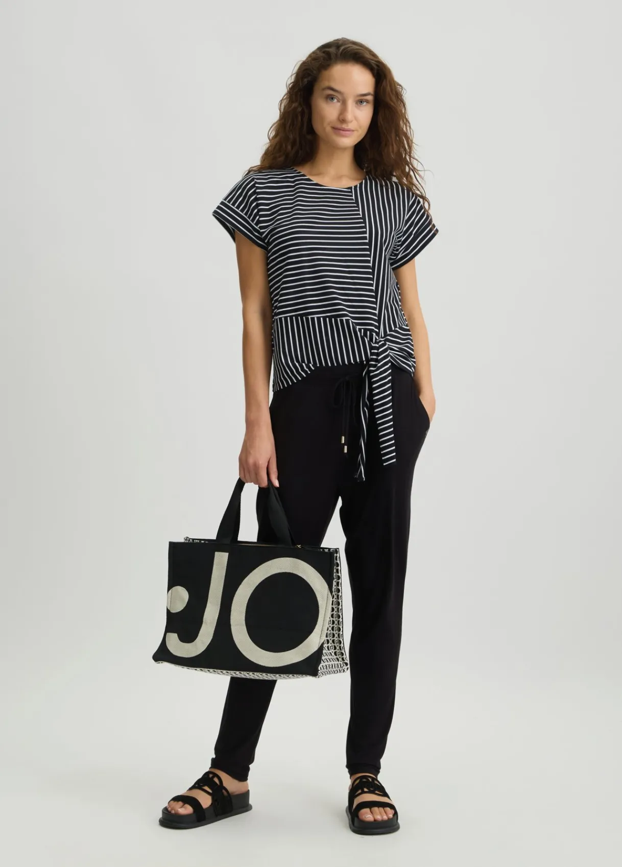 Liu Jo Pantalon en jersey|Femme Mode Plage|Pantalons